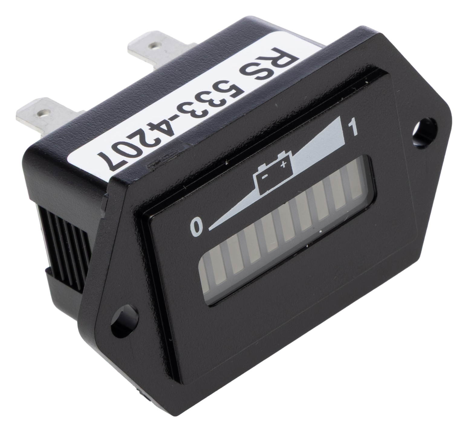 Curtis 906 Series Digital Voltmeter DC, LED Display 10-Digits, 31.2 mm, 53.2 mm