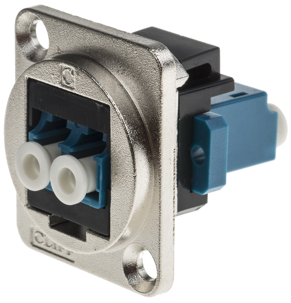 RS PRO LC to LC Single Mode Duplex Fibre Optic Adapter