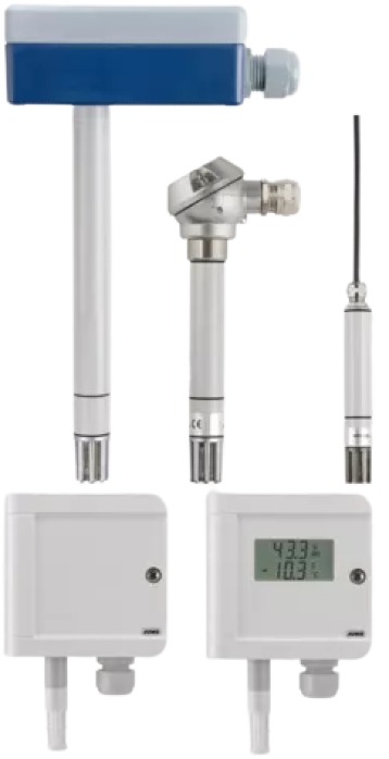 Jumo Hygrometer 40 °C, ±2.5 %RH Accuracy, 60 °C Max, 100 %RH Max