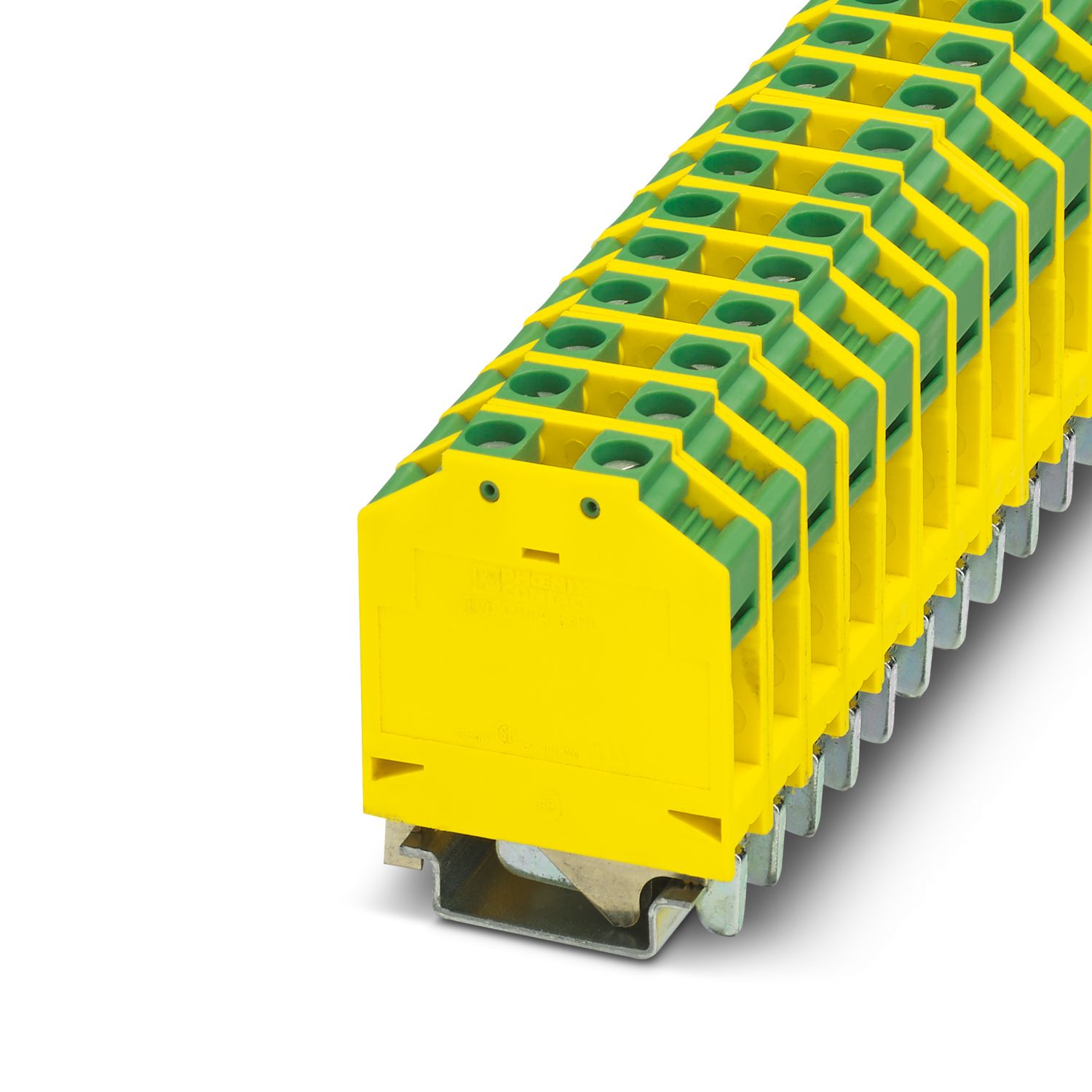 Phoenix Contact 709725 OTTA Series Green, Yellow, 0.1 → 6mm², Bolt Termination