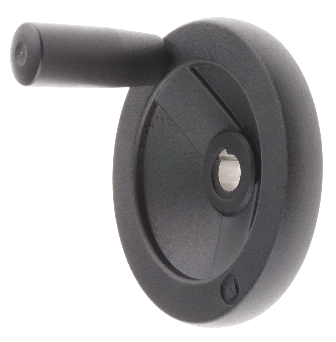 Rose+Krieger Black Die Cast Aluminium Hand Wheel, 100 mm diameter