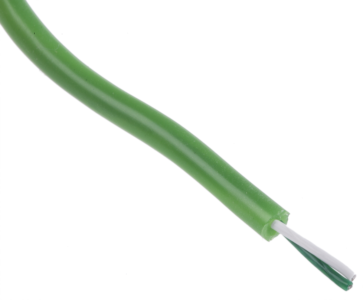 Jumo Type K Thermocouple & Extension Wire, Unscreened 25 m, 400 °C Max