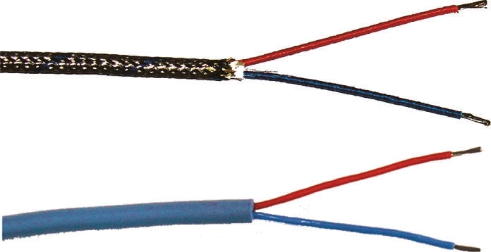 Jumo Type S, B, E, N, K, J, R, T, L Thermocouple & Extension Wire 25 m, 400 °C Max