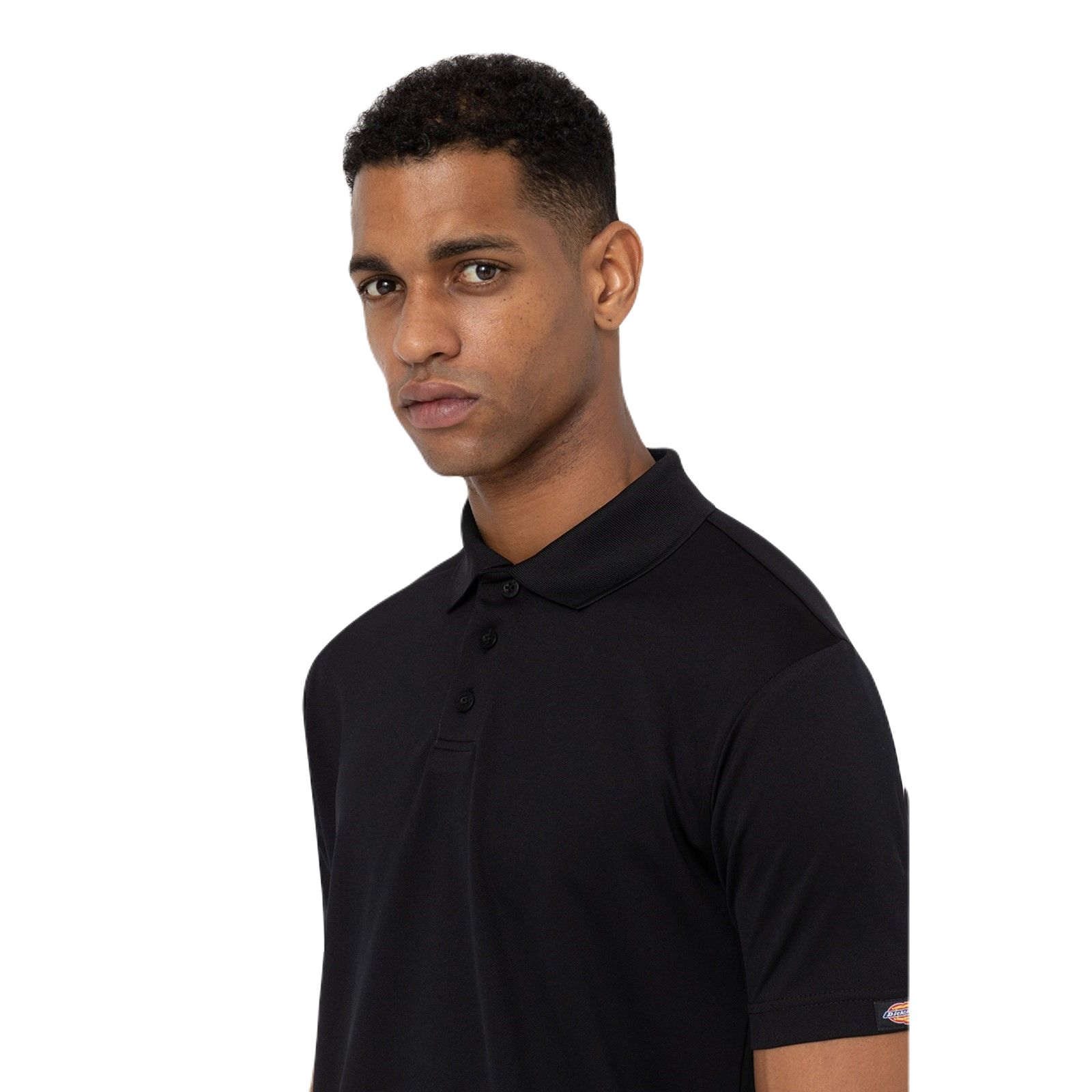 dk0a4ylablk1 Dickies DK0A4YLA Black Polo Shirt, UK- XL, EUR- XL