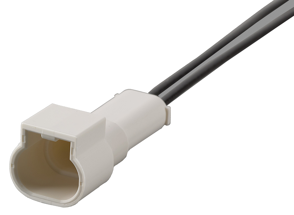 Molex ValuSeal Series Connector Housing Cable Mount Plug, 2, Crimp Termination