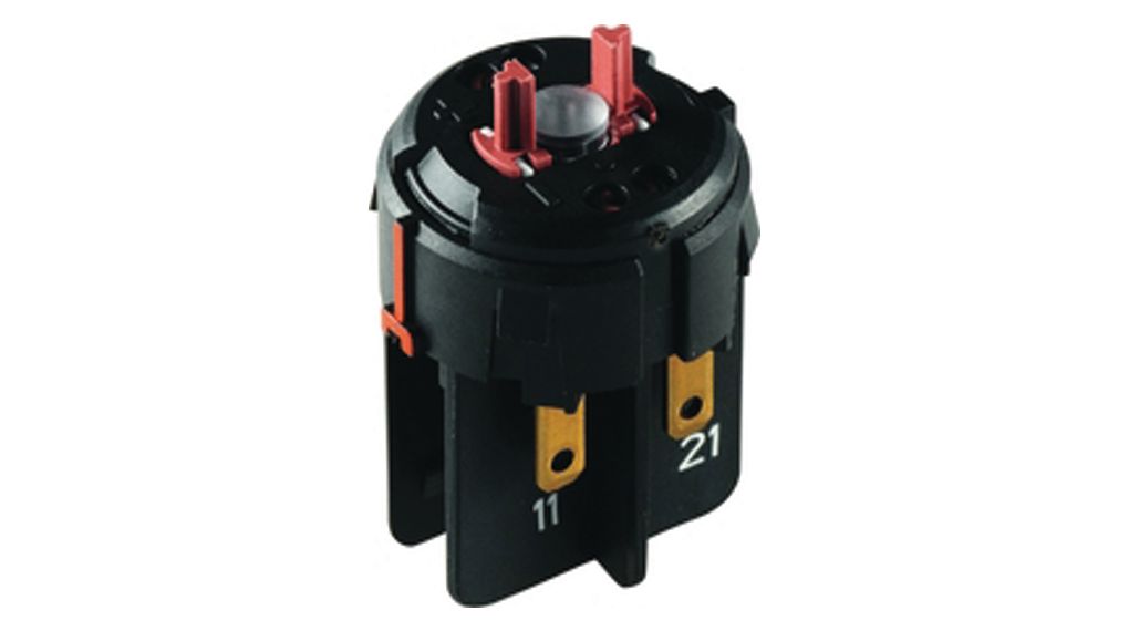 RAFI 1.20.126 Series Contact Block for Use with RAFIX 22 FS+ Series Switches, 240/120V ac/dc, 2NC
