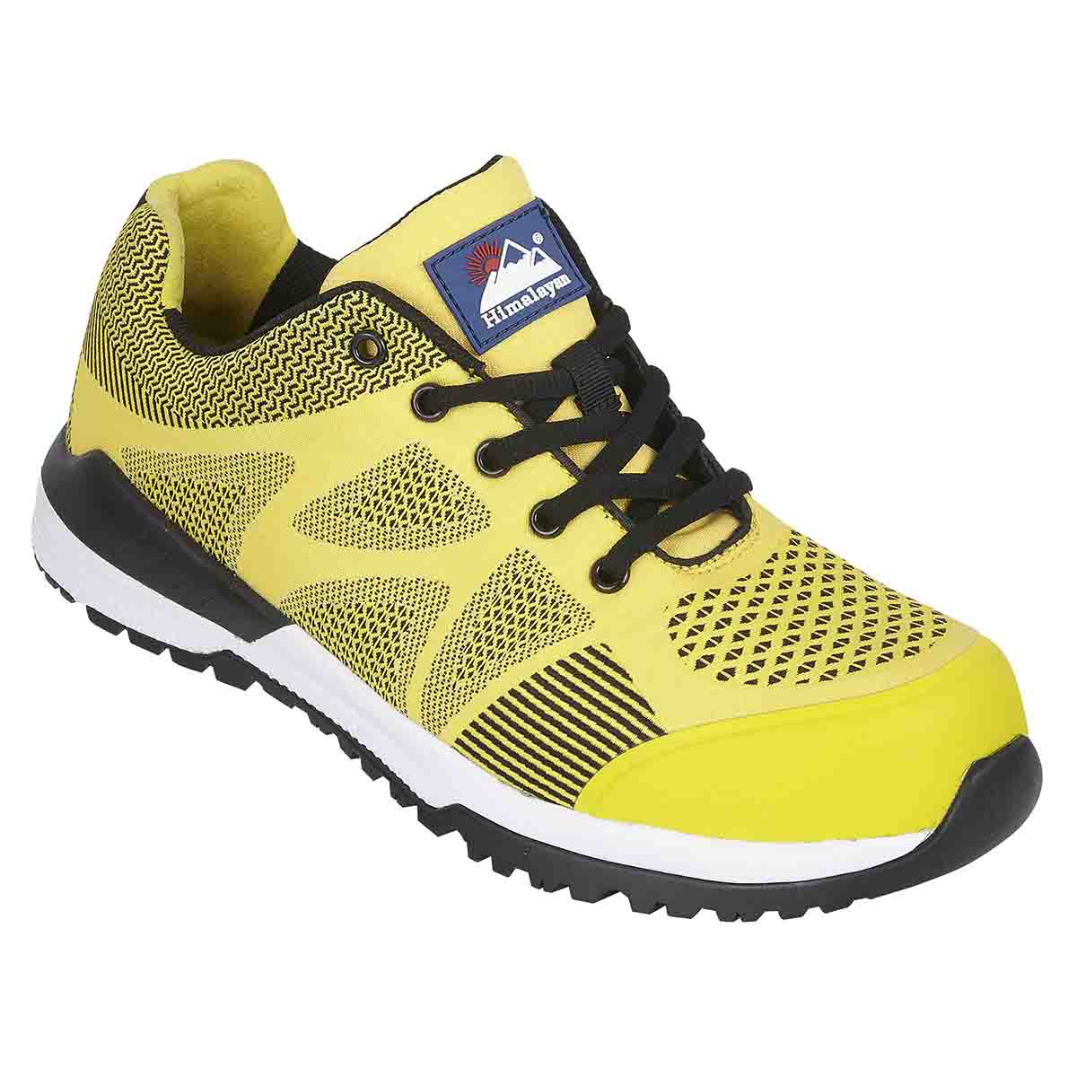 Himalayan 4312 Unisex Yellow Non Metallic Toe Capped Safety Trainers, UK 6.5, EU 40