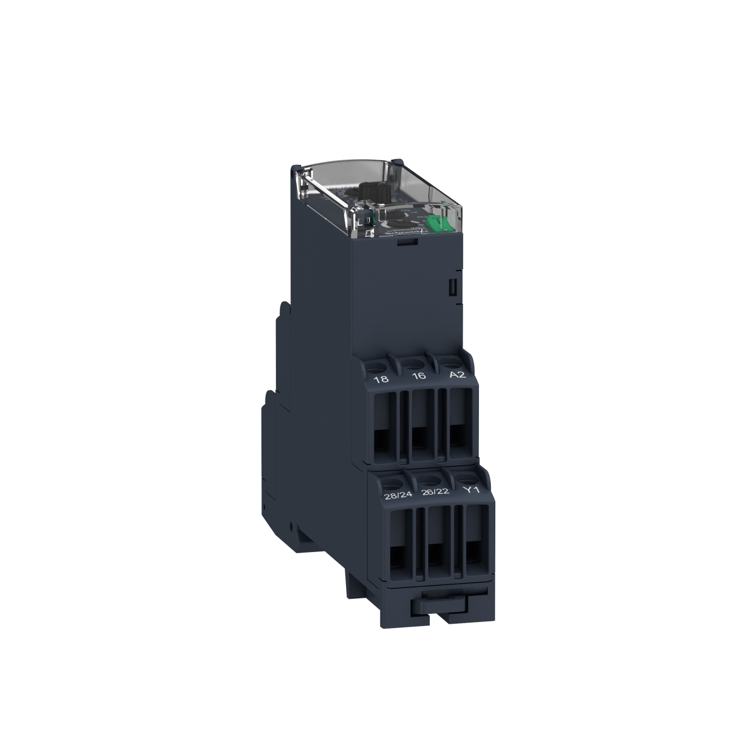 re22r2mymr Schneider Electric Off Delay, On Delay Multi Function Timer Relay, Screw