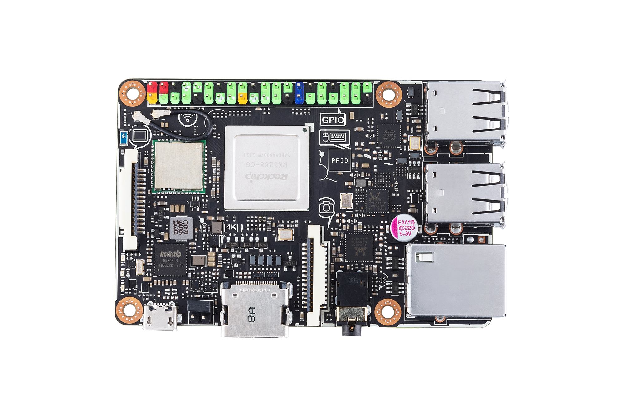 Asus 90ME03D1-M0EAY1 SBC Single Board Computer, LPDDR3 Supported Memory 2 GB