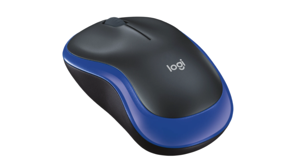 Logitech 3 Button Wireless Optical Optical Mice Blue
