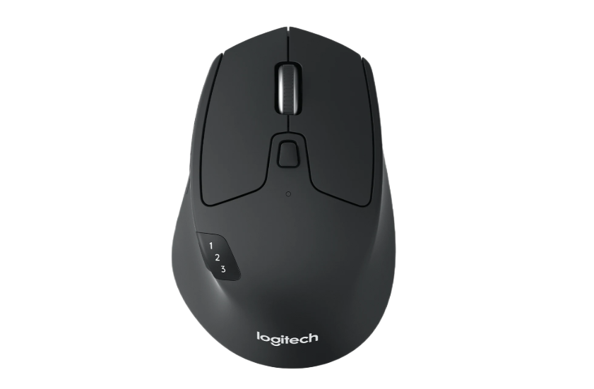 Logitech 910-004791 8 Button Wireless Wireless Optical Mouse Optical Mouse Black