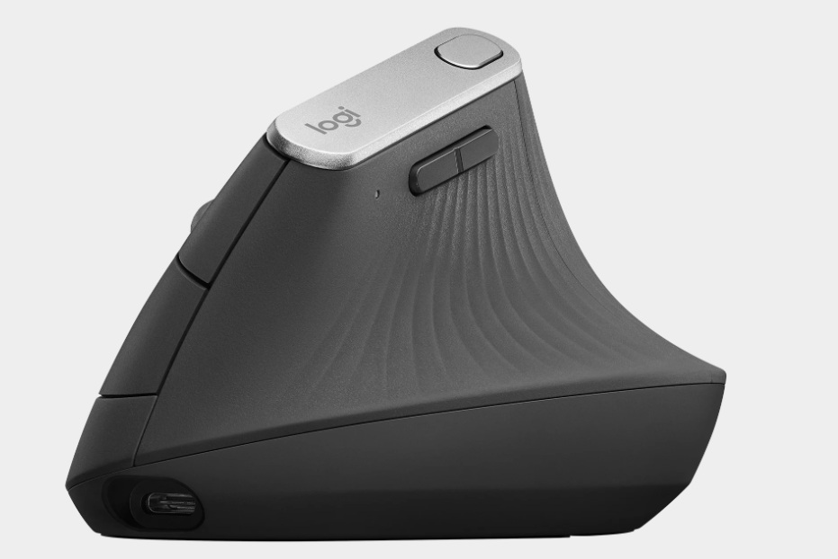 910-005448 Logitech 4 Button Wireless Ergonomic Wireless Mouse Optical Mice Grey
