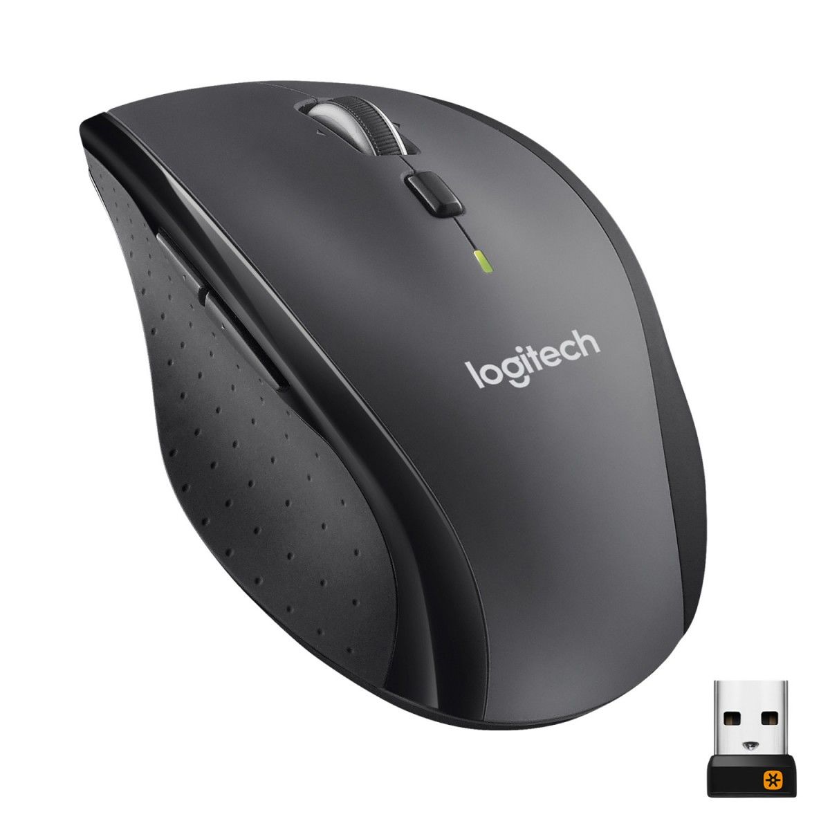 Logitech 3 Button Wireless Optical Laser Mice Charcoal