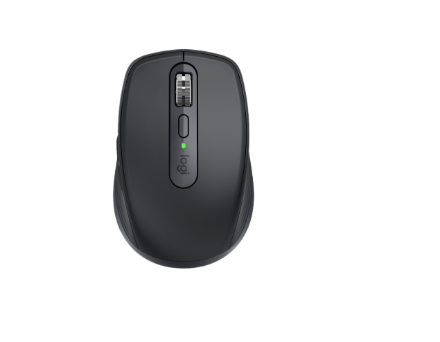Logitech 910-006958 6 Button Wireless Compact Optical Sensor Mouse Graphite