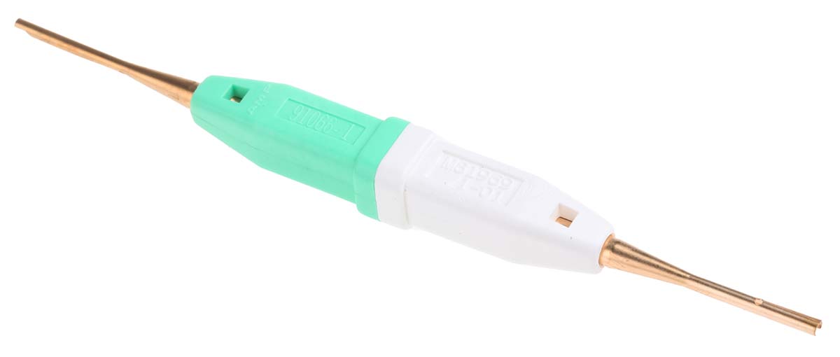 91066-1 TE Connectivity Insertion & Extraction Tool, Crimp Contact, Extraction & Insertion Tool Contact, Contact size 22 AWG