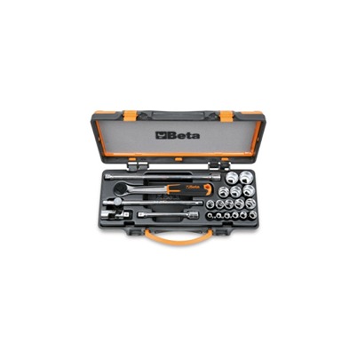 BETA 21-Piece 3/8 in Hexagon Socket Set