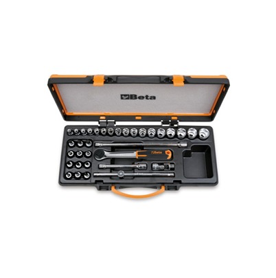 BETA 34-Piece 3/8 in Socket Set