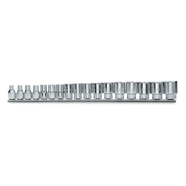 BETA 17-Piece 3/8 in Hexagon Socket Set