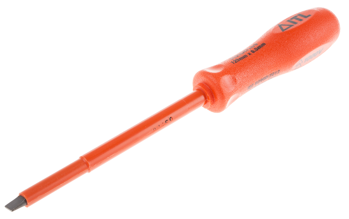 ITL Insulated Tools Ltd Insulated, 125 mm Blade VDE/1000V Approved, 215 mm Overall