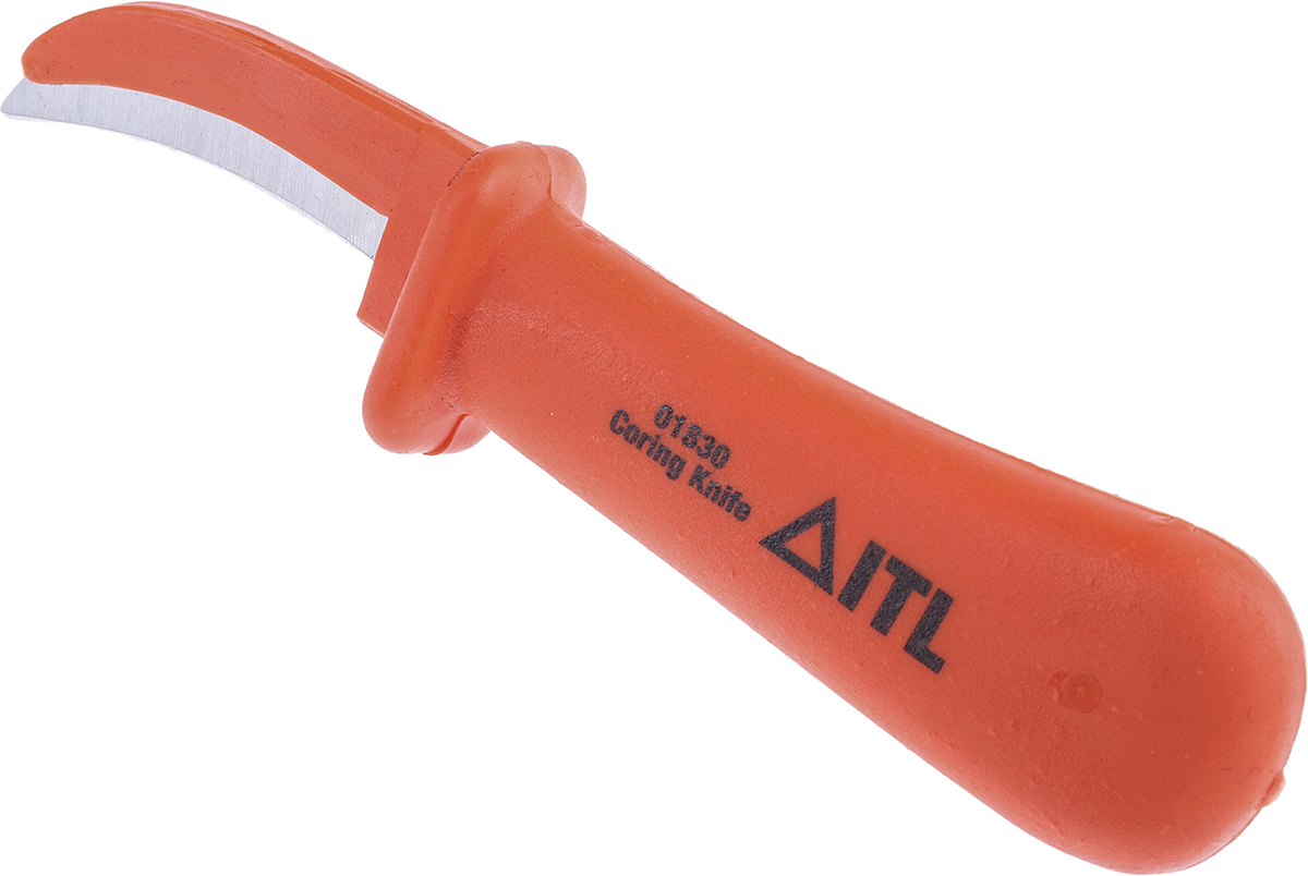 911-1156 ITL Insulated Tools Ltd Cable Knife VDE/1000V Approved, 175 mm Overall, 65 mm Blade Hardened Steel