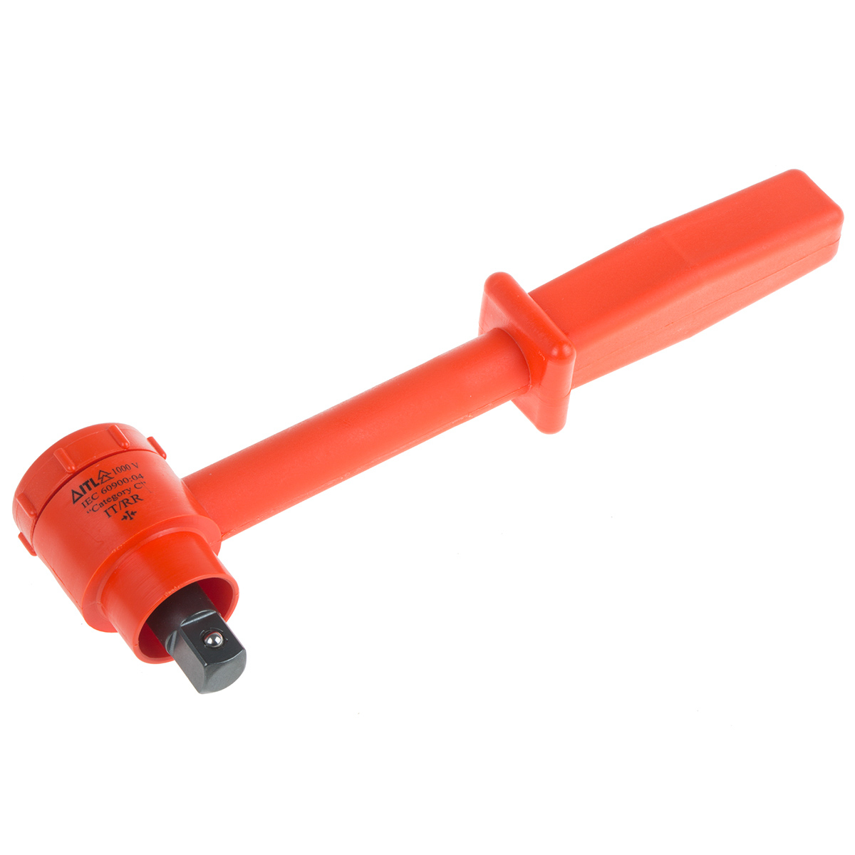 ITL Insulated Tools Ltd 1/2 in Ratchet with Insulated Handle, 300mm Overall VDE/1000V Approved