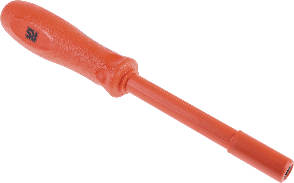 911-1500 ITL Insulated Tools Ltd Hexagon Nut Driver, 2BA Tip VDE/1000V Approved, 105 mm Blade, 265mm Overall