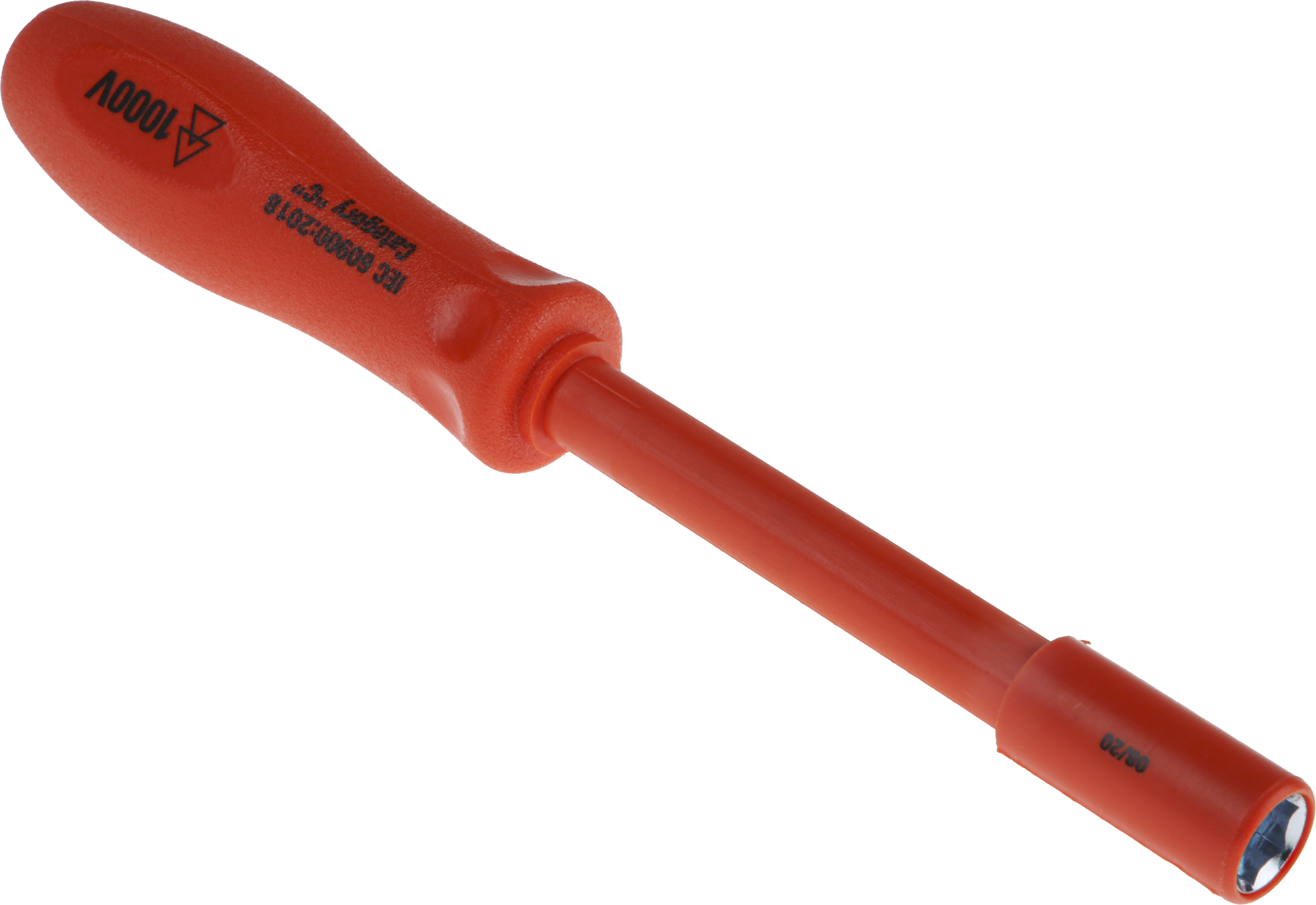 ITL Insulated Tools Ltd Hexagon Nut Driver, 0BA Tip VDE/1000V Approved, 105 mm Blade, 265 mm Overall