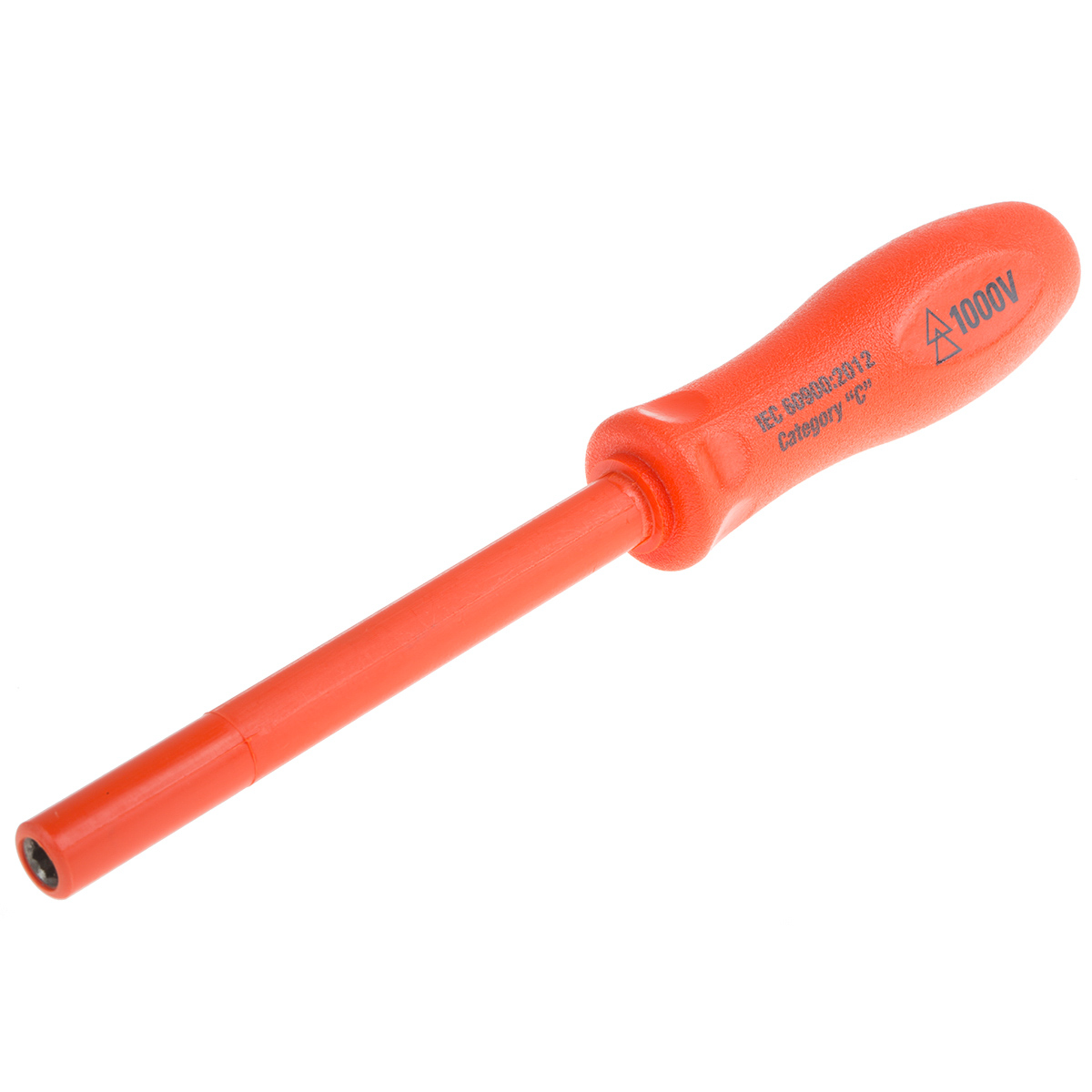 ITL Insulated Tools Ltd Hexagon Nut Driver, 4BA Tip VDE/1000V Approved, 105 mm Blade, 265mm Overall