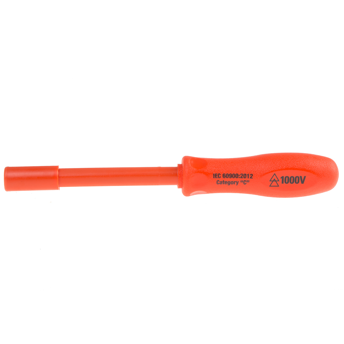 911-1528 ITL Insulated Tools Ltd Hexagon Nut Driver, 10 mm Tip VDE/1000V Approved, 105 mm Blade, 265 mm Overall