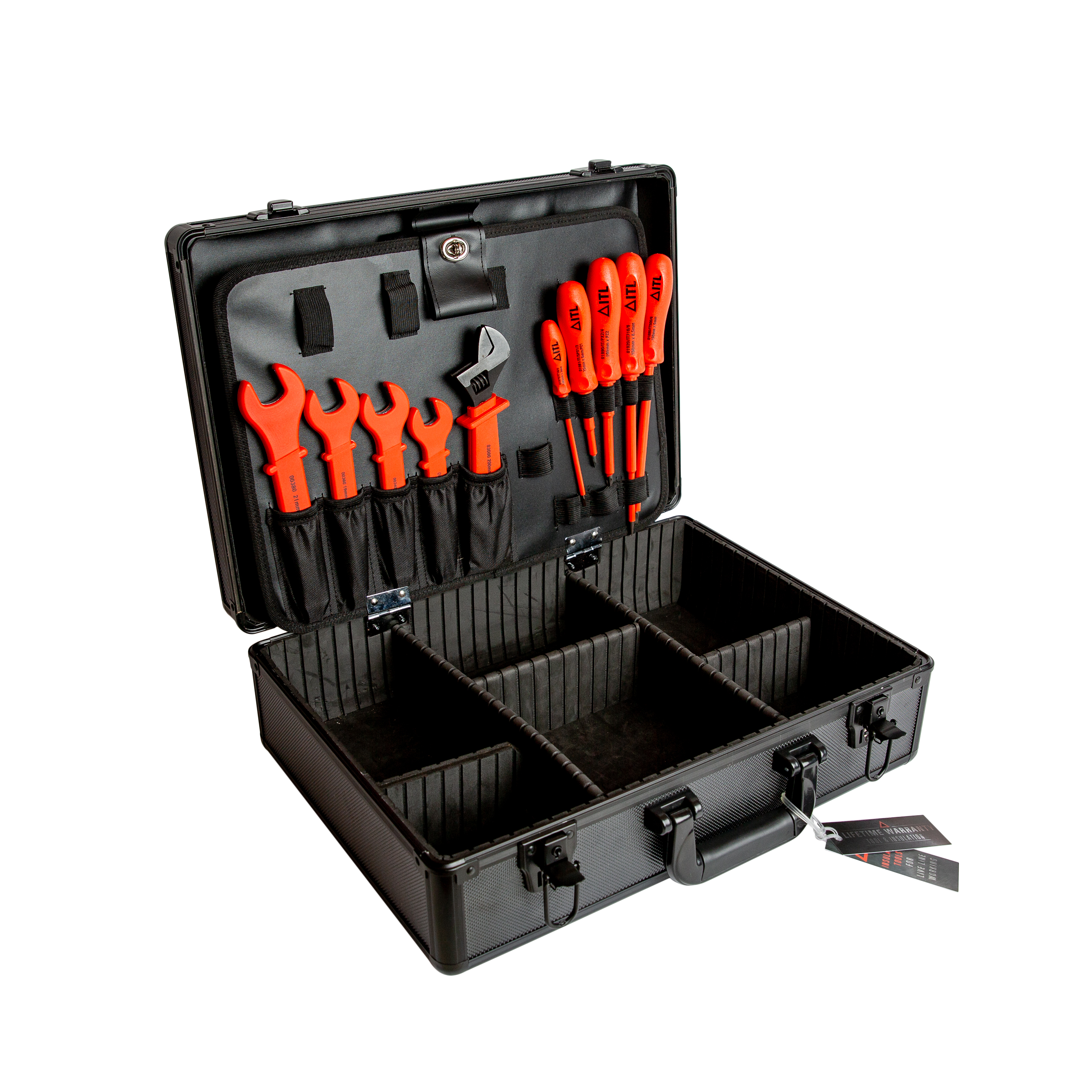 ITL Insulated Tools Ltd 20 Piece ESD Tool Kit Tool Kit with Case VDE/1000V Approved