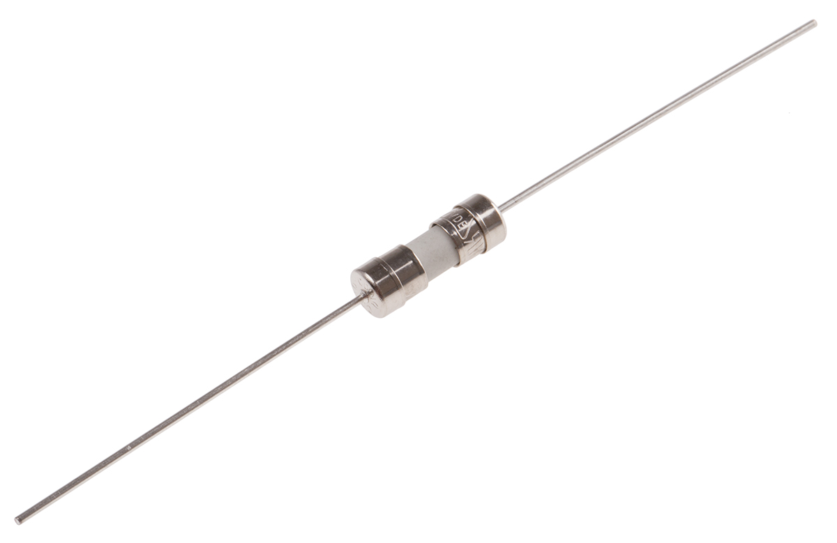 RS PRO Non-Resettable Fuse 2 A, 250 V ac