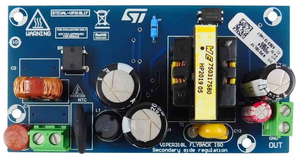 STMicroelectronics SSR Flyback converter SSR isolated flyback converter for VIPer318L for Isolated Auxiliary Power