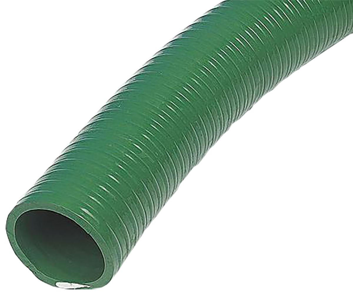 Contitech ARIZONA Polyvinyl Chloride, Hose Pipe, 51 mm ID, 59.2 mm OD, Green, 10 m