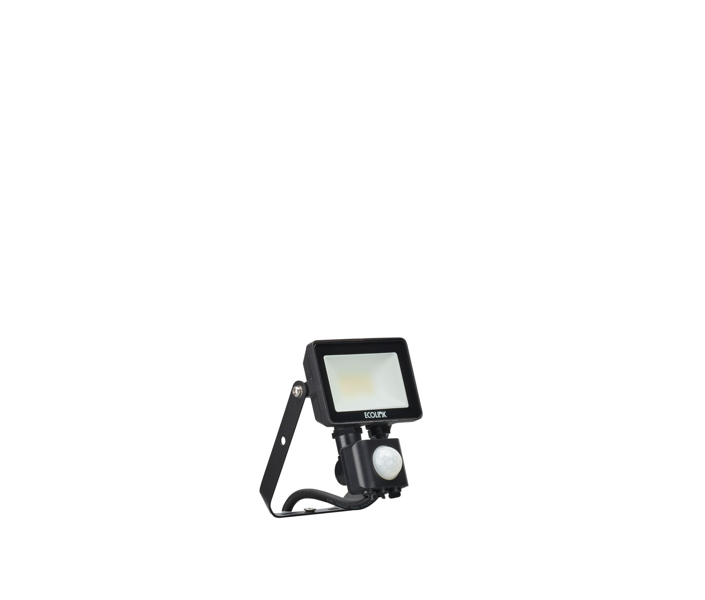 Ecolink BVP009 PIR Included LED Floodlight, 1 LED, 10 W, 850 lm, IP65