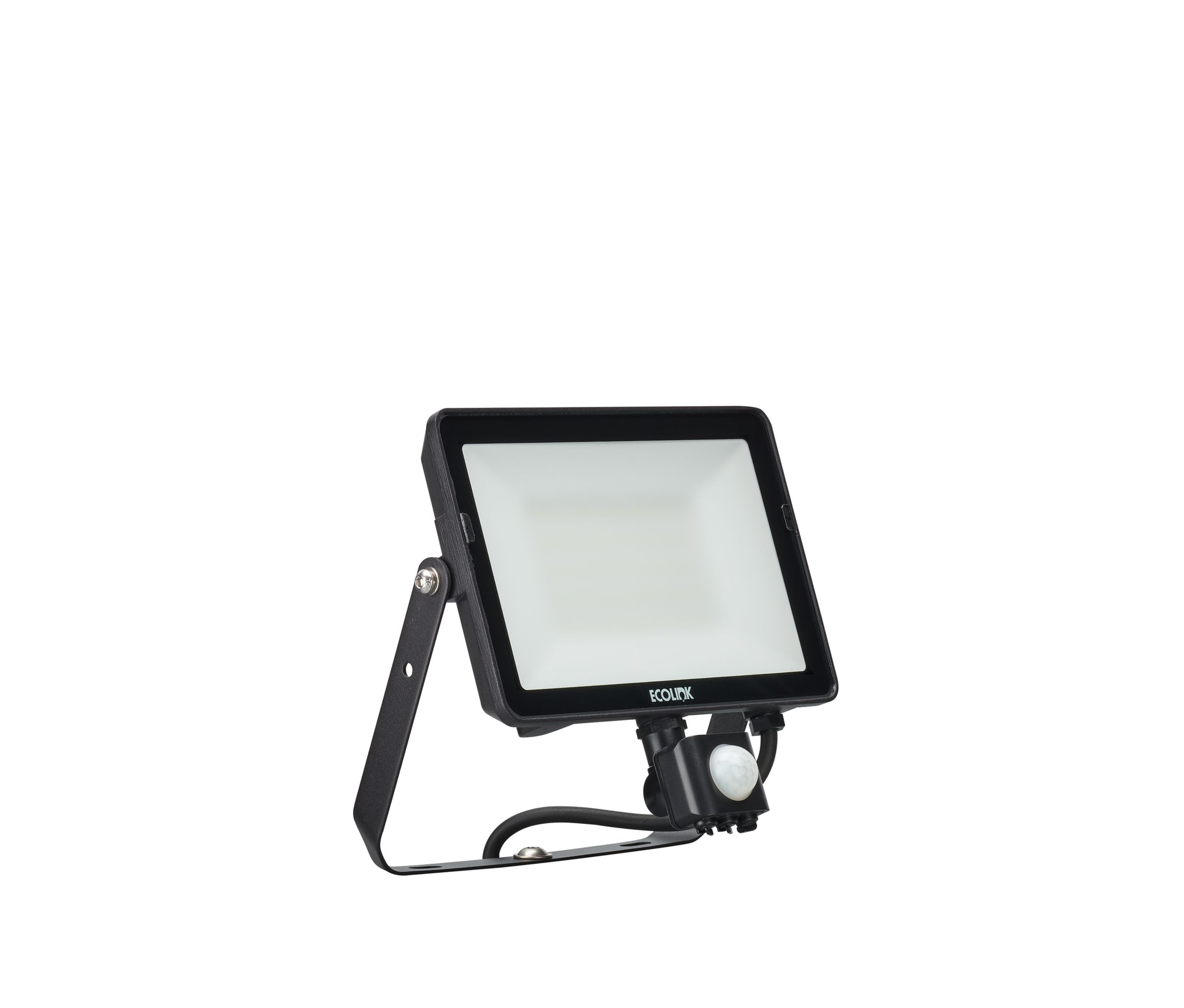 Ecolink BVP009 PIR Included LED Floodlight, 1 LED, 50 W, 4250 lm, IP65