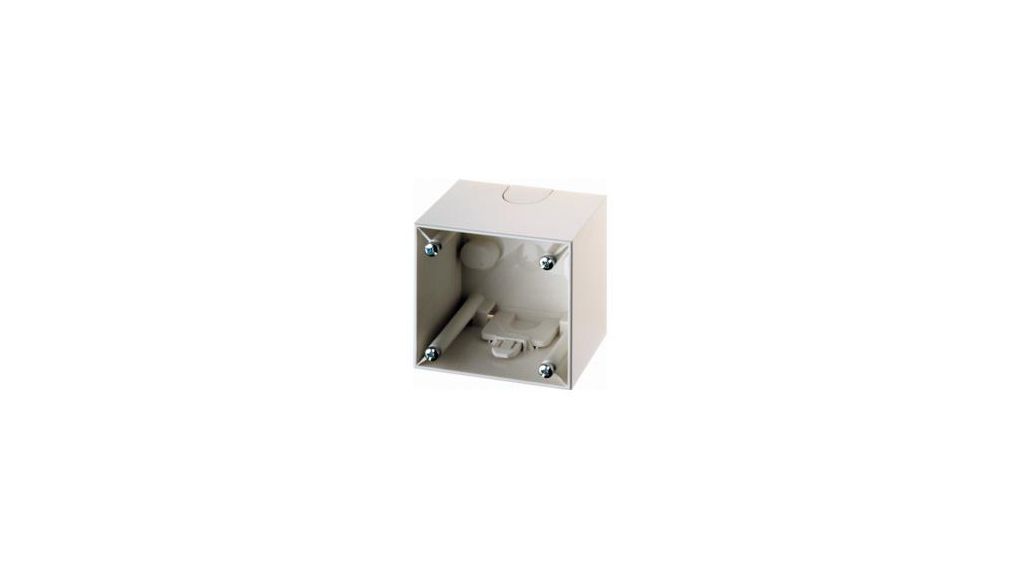 Berker Integro White White Plastic Back Box, Wall Mount, 1 Gangs 41 mm 59.5mm 41 mm