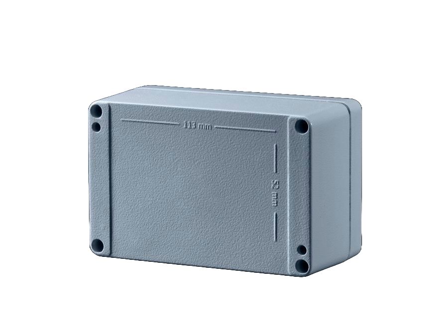 9119210 Rittal GA Series Die Cast Aluminium Wall Box, IP66, 230 mm x 330 mm x 181 mm