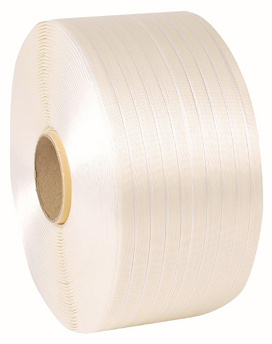 RS PRO White Strapping, 1100 m Length, 13 mm Width, 330 kg Breaking Strain