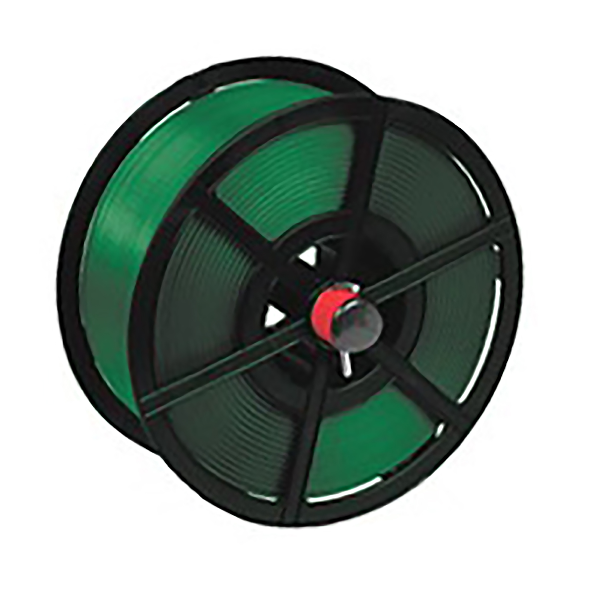RS PRO Green Strapping, 1600 m Length, 12.8 mm Width, 290 kg Breaking Strain