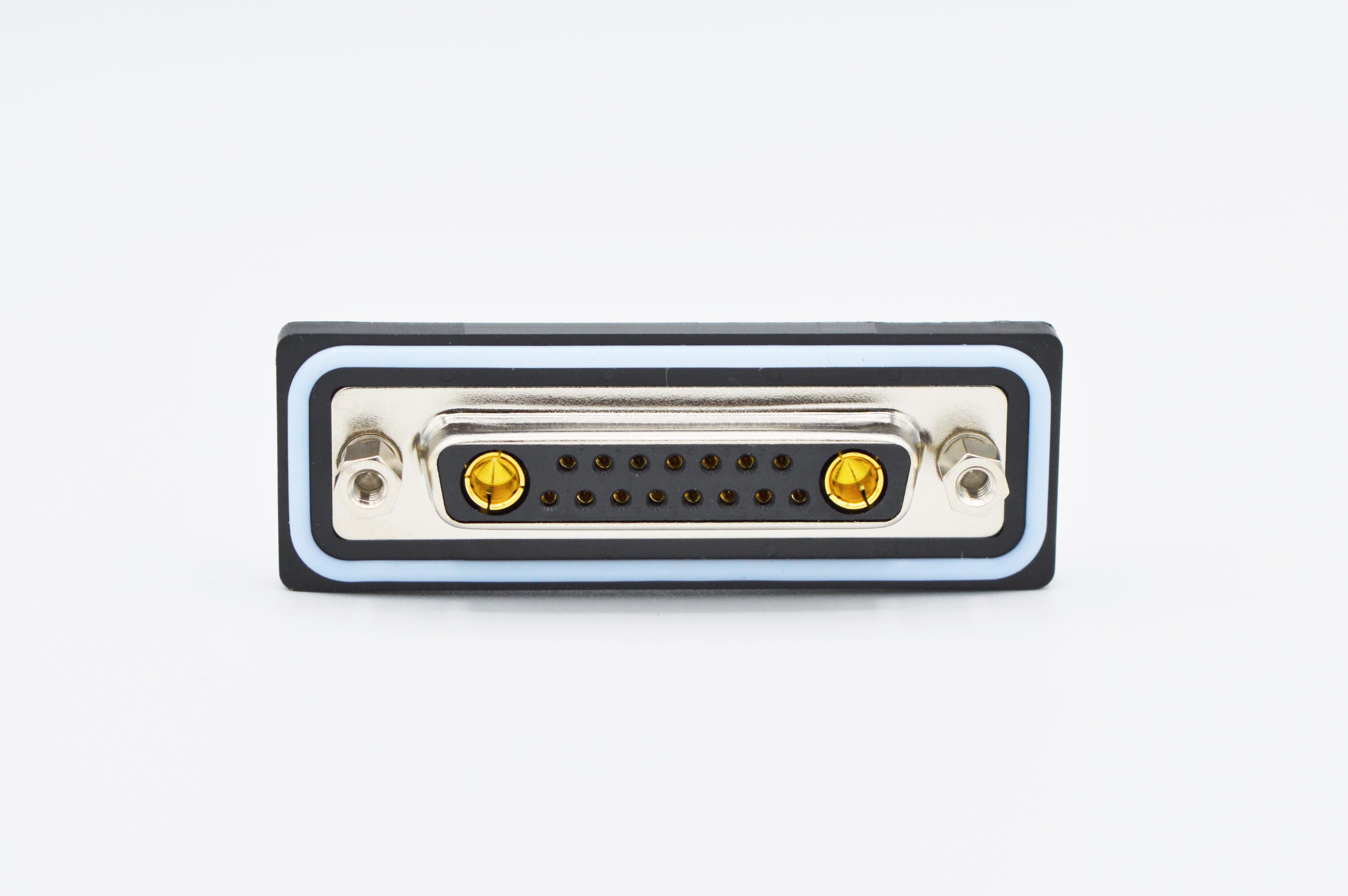 Norcomp CDF 25 Way Solder D-sub Connector Socket, 2.77mm Pitch, with 4-40 Screw Locks