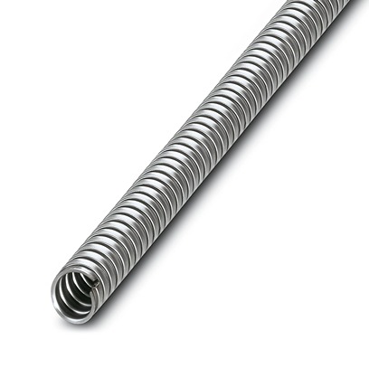 Phoenix Contact 10m Silver Cable Cover in Stainless Steel, 11mm Inside dia.