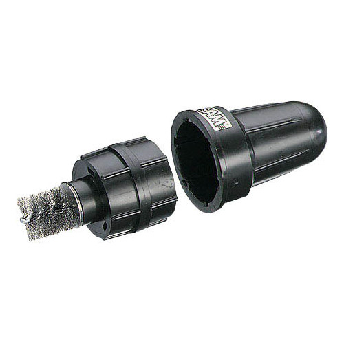 SAM 1-Piece 1-Piece Lug Cleaner for use with Fitted with steel blades and a steel-wire cleaning brush