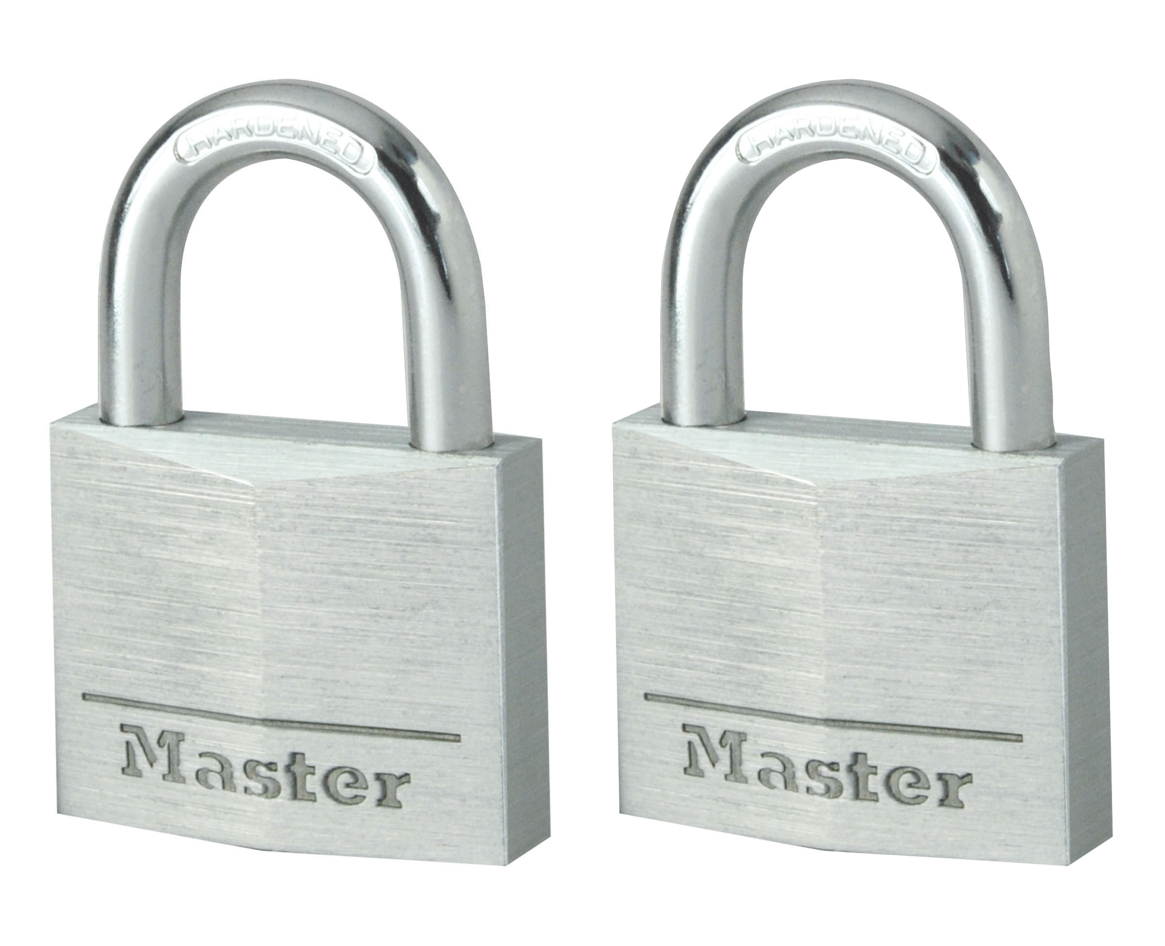 Master Lock Padlock Aluminium Padlock Weatherproof Keyed Alike, 5 mm Shackle, 30 mm Body