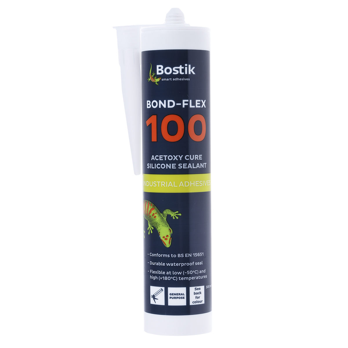 Bostik Bond-Flex 100HMA Transparent Sealant Non-Slump Paste 310 ml Cartridge