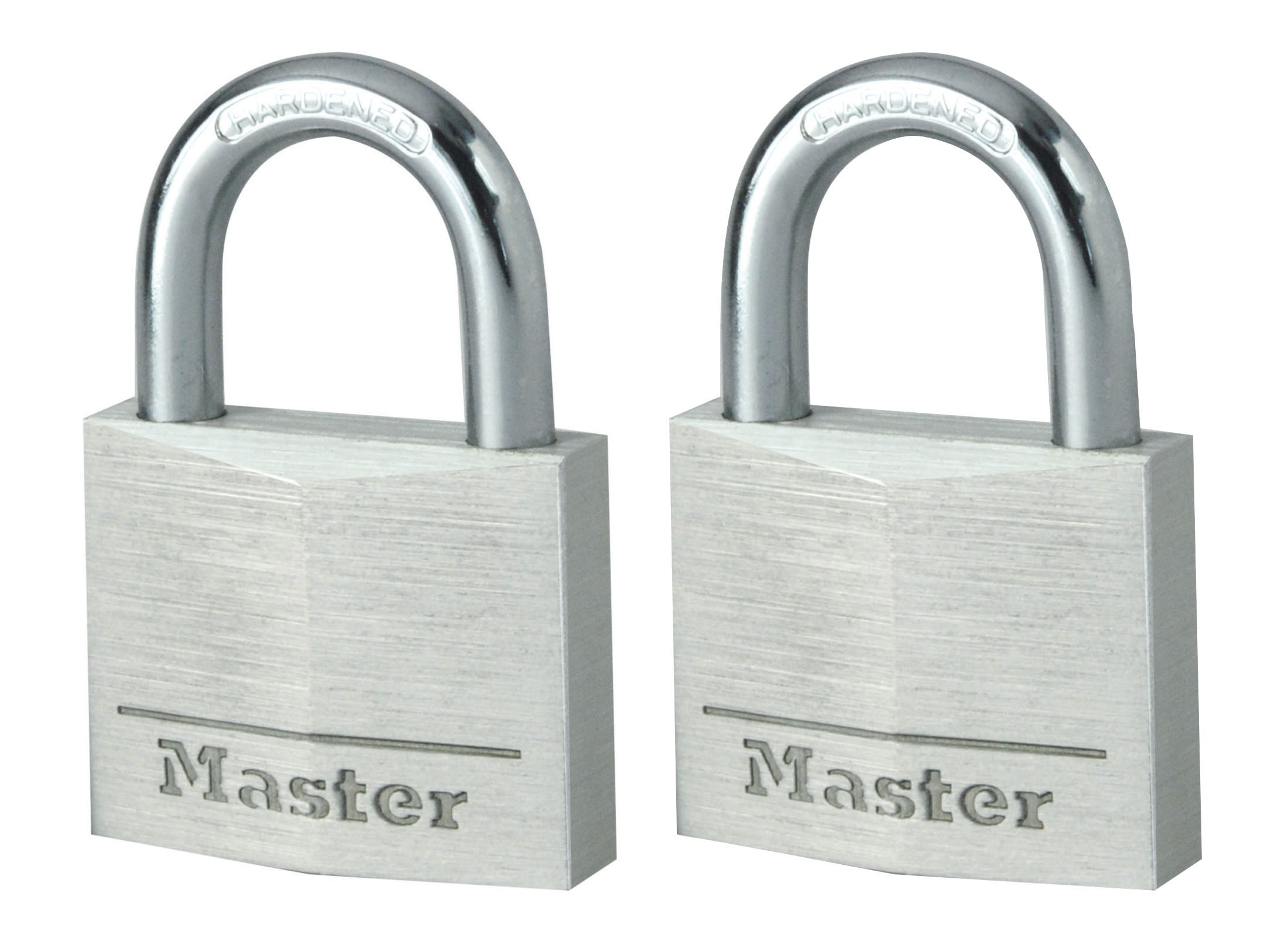 Master Lock Padlock Aluminium Padlock Weatherproof Keyed Alike, 6 mm Shackle, 40 mm Body