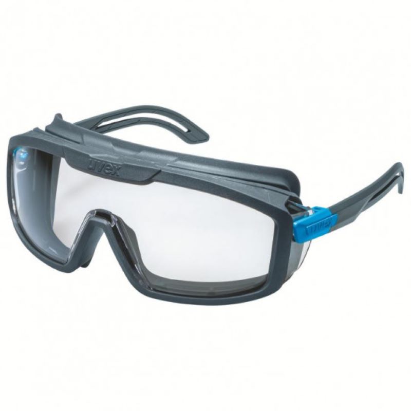uvex i-guard Safety Spectacles, UV Protection, Clear Polycarbonate Lens, Plastic