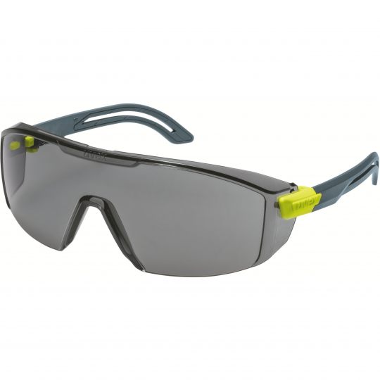 uvex i-lite Safety Glasses, Grey Polycarbonate Lens, Plastic