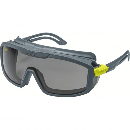 uvex Uvex i-range Safety Glasses, UV400, Grey, Anthracite Polycarbonate Lens, Plastic