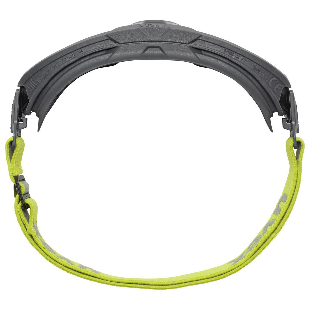 9143283 uvex Uvex i-guard Anti-Fog, Impact Resistant, Anti-Scratch Safety Goggles with Grey Lenses