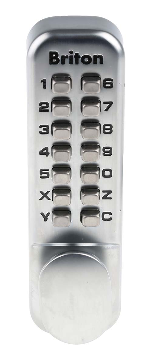 Briton Metal Mechanical Polished Code Lock